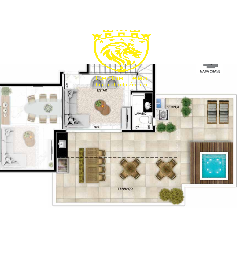 Cobertura à venda com 3 quartos, 146m² - Foto 2