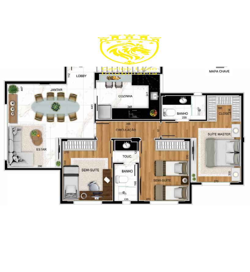 Cobertura à venda com 3 quartos, 146m² - Foto 5